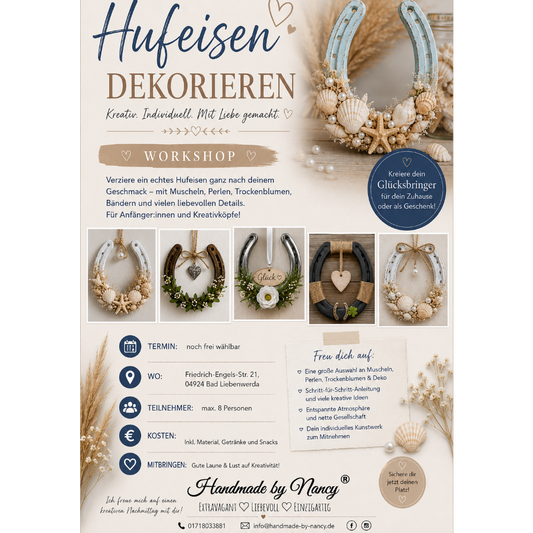 Workshop: Hufeisen gestalten